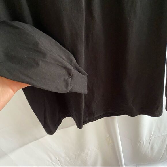 Hanes Beefy Men’s Long Sleeve Crew Neck Top - Picture 3 of 4